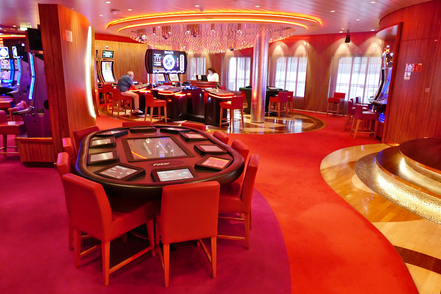 Das Casino auf AIDAperla