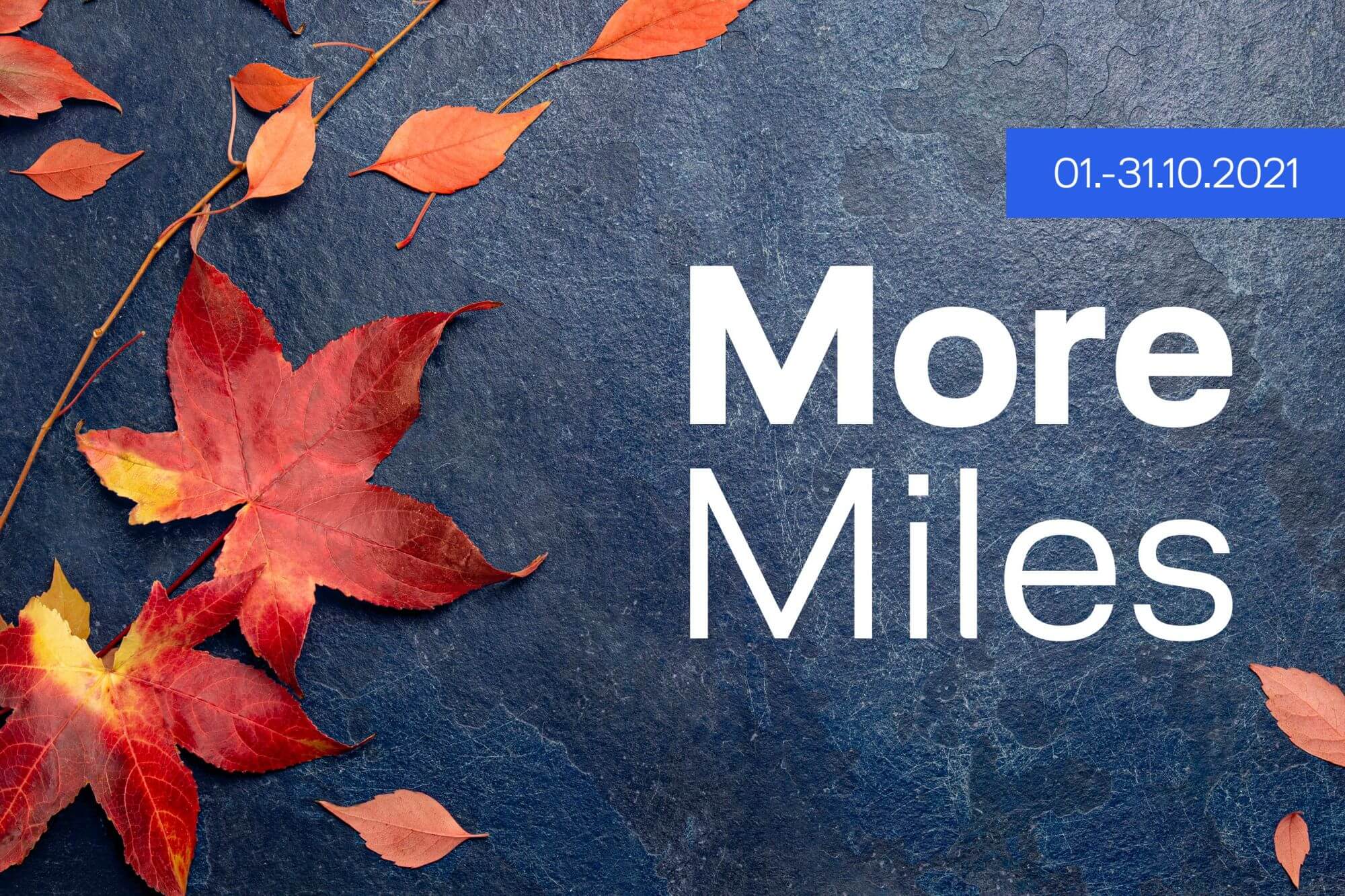Miles & More Angebote Oktober 2021