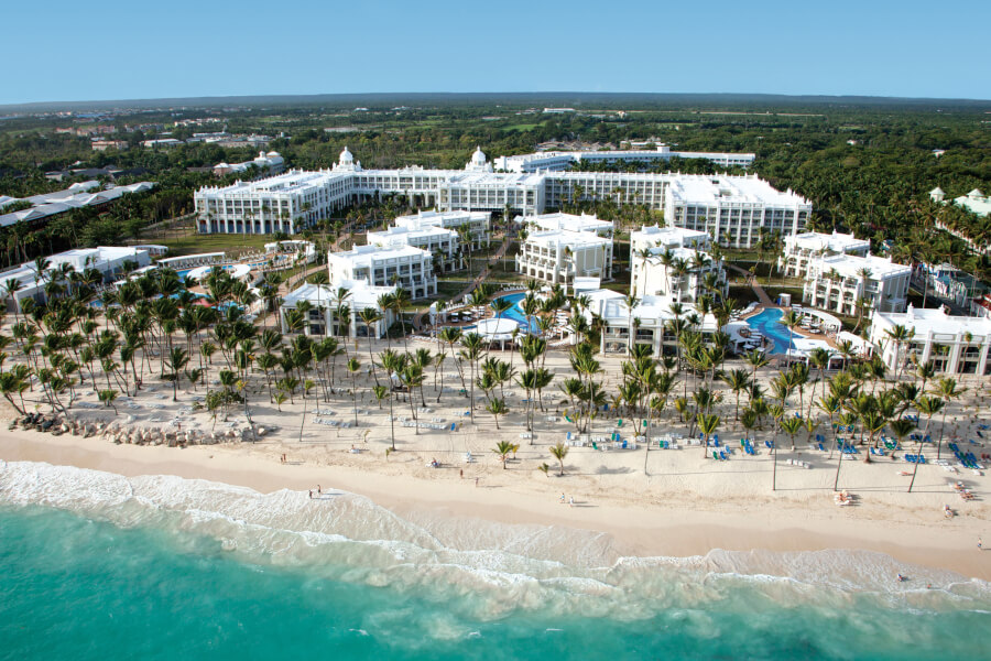 Hotelanlage RIU Palace Bavaro von TUI am Traumstrand der Punta Cana