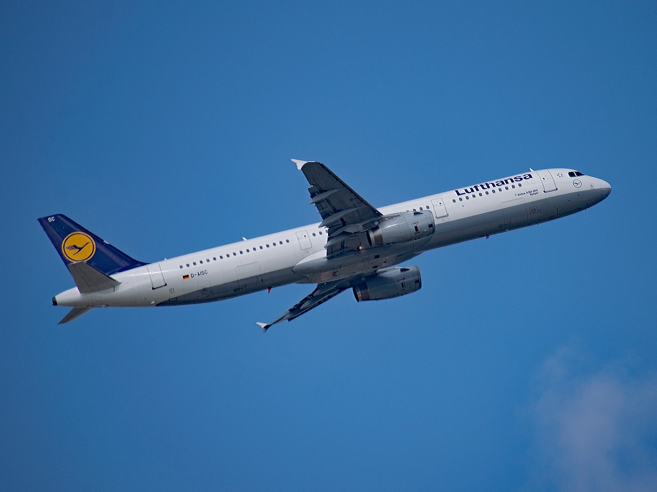 Lufthansa A320 für Kurz- und Mittelstreckenflüge