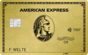 American Express Gold Card Kreditkarte