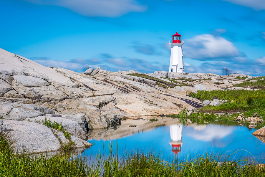 Leuchtturm Peggys Cove in Kanada