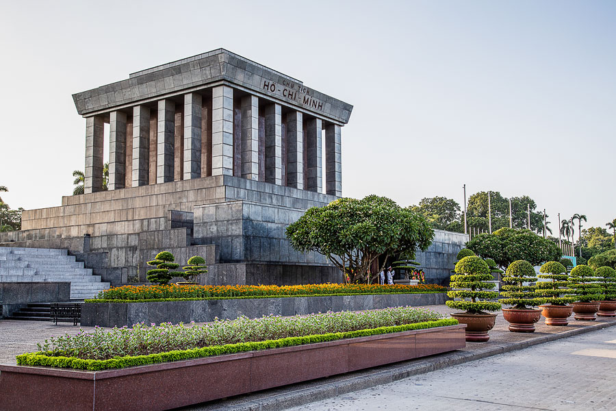 Ho Chi Minh Mausoleum in Hanoi