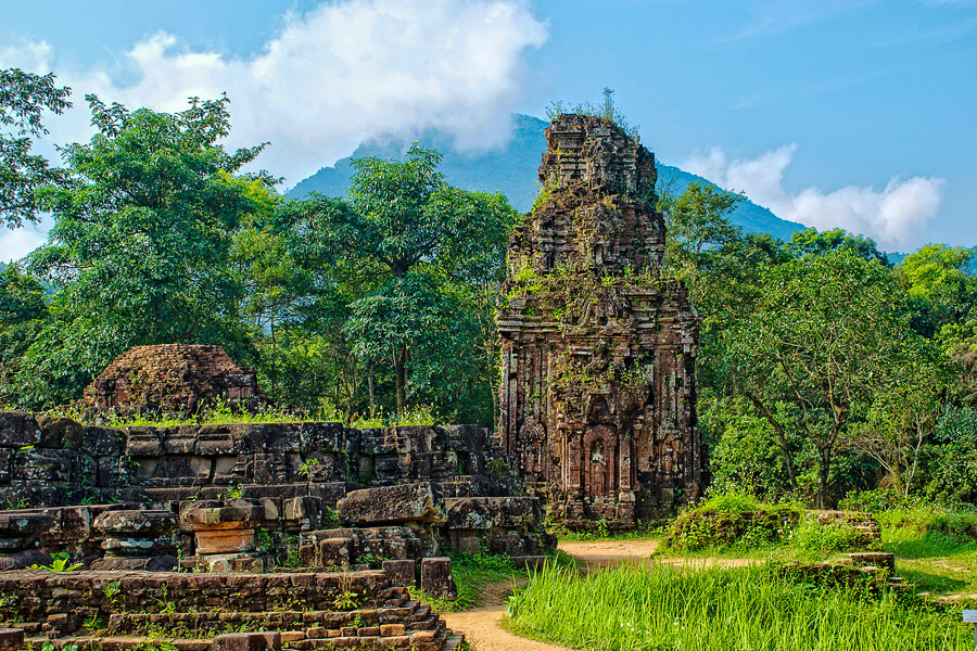 My Son Tempelanlage in Zentralvietnam