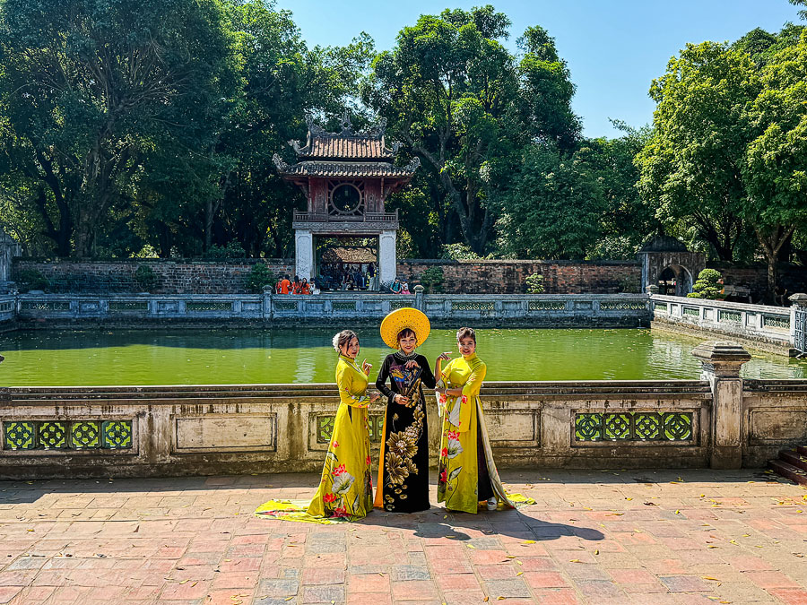 Tempel der Literatur in Hanoi