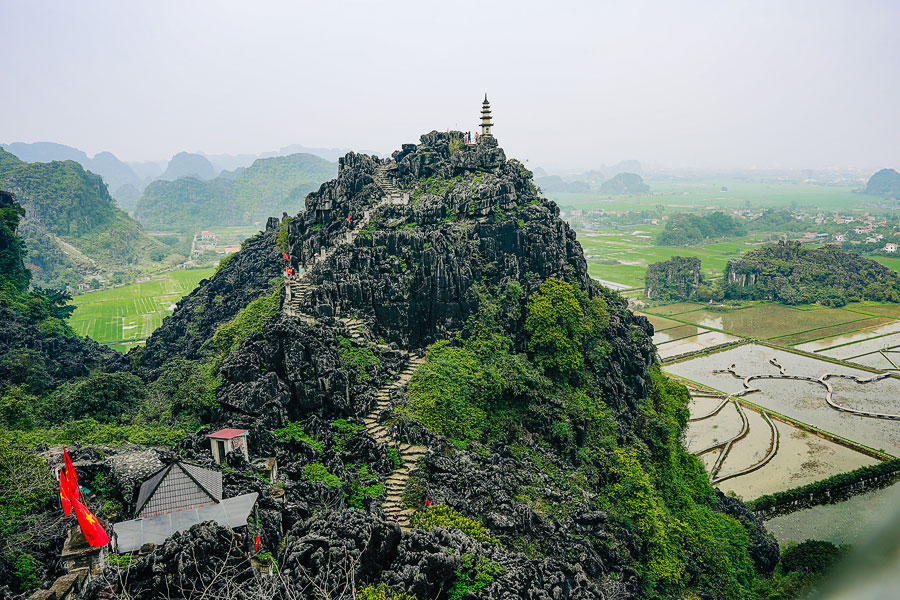 Hang Mua Viewpoint in der Provinz Ninh Binh