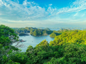 Wunderschöne Lan Ha-Bucht in Vietnam