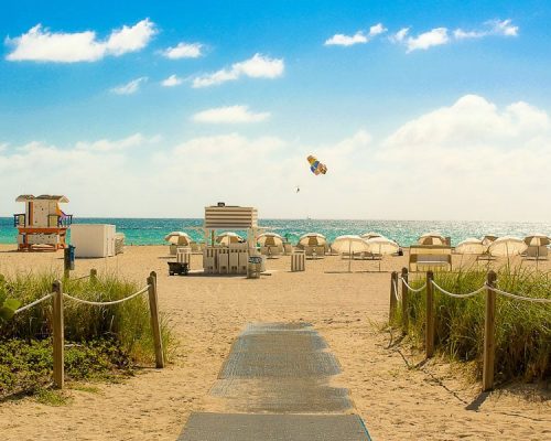 South Beach in Miami — Florida