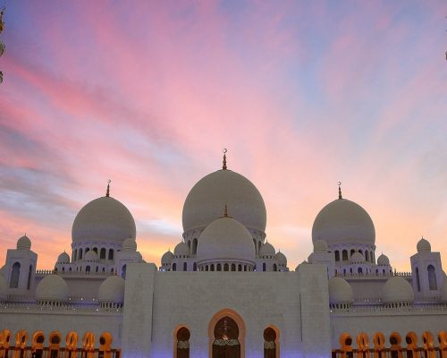 Sheikh Zayed Moschee Abu Dhabi VAE